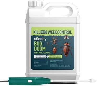 Insect spray bottle with wand