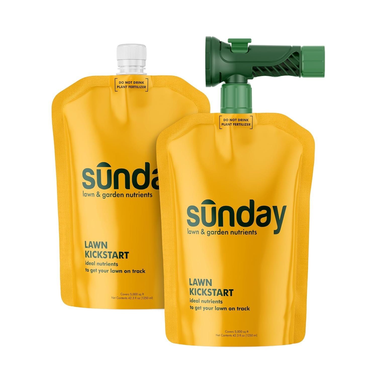 Liquid lawn fertilizer 2-pack by Sunday